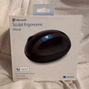 Microsoft Sculpt Ergonomic Mouse (L6V-00001) Sealed and New In Box